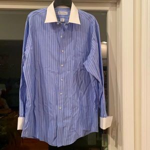 Brooks Brothers Blue Striped Button Down